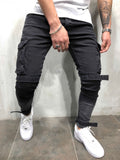 Casual Elastic Comfort Straight Jeans