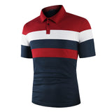 Contrast Color Polo Clothing Shirt