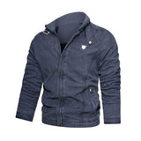 Outerwear Slim Military Jacket for Men