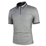 Men Polo Streetwear Casual Fashion Shirt