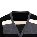 Autumn V-neck Fake Cardigan Sweater